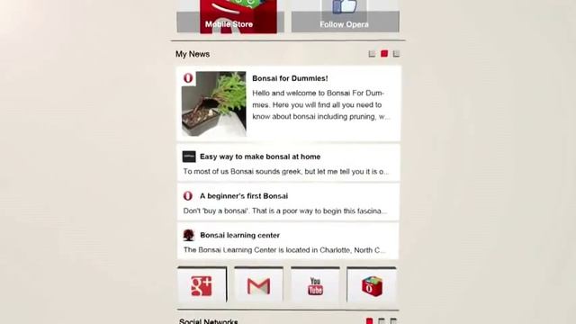 Opera Mini 7.5 Update for Android смотреть онлайн