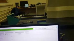 Проверка прямолинейности направляющей КИМ лазерным интерферометром Renishaw XL80