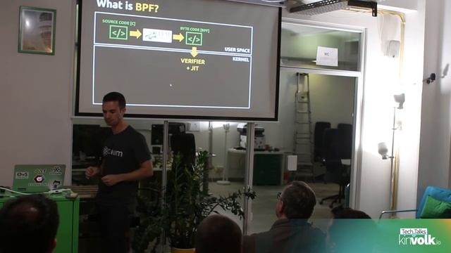 Tech Talks @ Kinvolk: Container networking w/ Cilium and BPF with Thomas Graf (March 28, 2017) смотреть онлайн