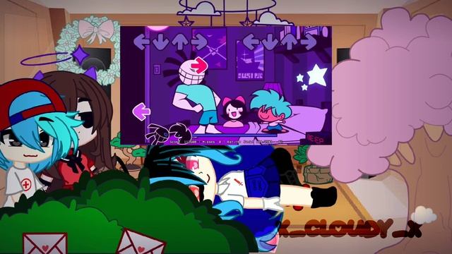 ☁️?Fnf React twinsomnia mod || (+sky) || Read desc pls || #fnf #fnfmods #gachaclub #gachavideos смотреть онлайн