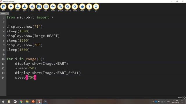 Micro:bit - Valentines Day Message Tutorial смотреть онлайн