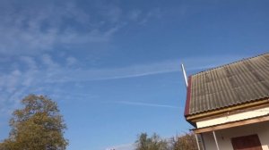 Полосы на небе... обложили со всех сторон...