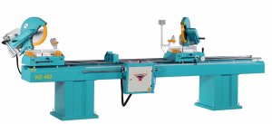 Yilmaz KD 402 - Двухголовочная маятниковая отрезная пила для окон.