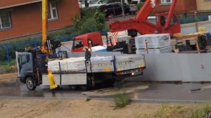 Автокран будет разгружать Кран Манипулятор остальное в ручную