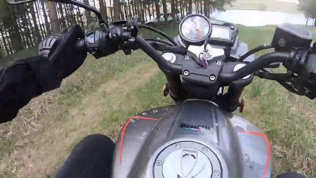 Покатухи по селухе. Stels Flame. смотреть онлайн