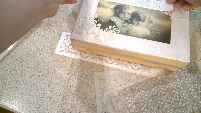 Переделка старой шкатулки. Декор. смотреть онлайн