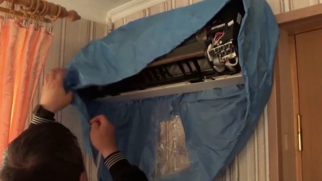 Как почистить бытовой кондиционер (Сплит-систему)? смотреть онлайн