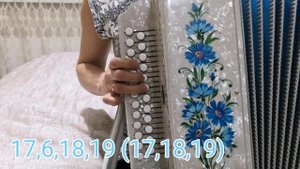 Наигрыш "Матаня" -разбор на гармони (простой вариант)