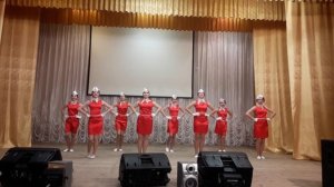 Хореогр. коллектив "Ассорти",с. Воздвиженское, средн. груп.12-14 лет, эстрад. танец "Стюардессы" КТ