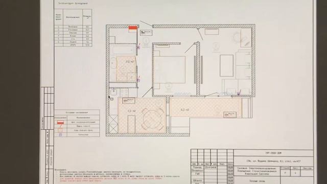 Проект электрических сетей небольшой квартиры в Спб смотреть онлайн