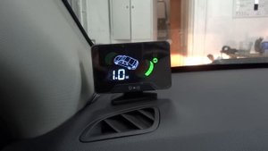 Парктроник AAALine LCD-14 в задний бампер