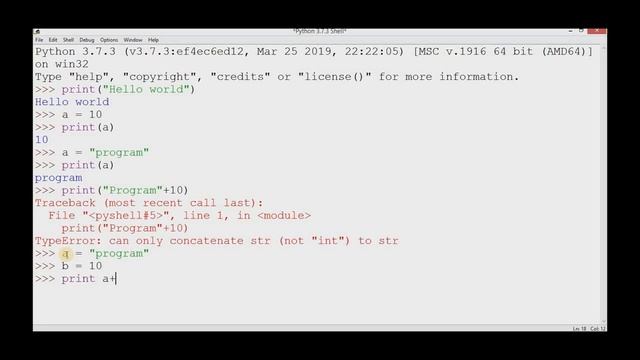 Python Tutorial in Tamil || Basics for Absolute Beginners || Part -1