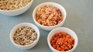 Гранола из зеленой гречки