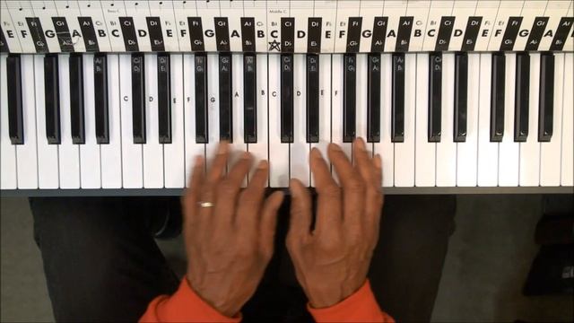 EASY Pachelbel's CANON IN C How To Play w Major & Minor Triads Piano Lesson @EricBlackmonGuitar смотреть онлайн