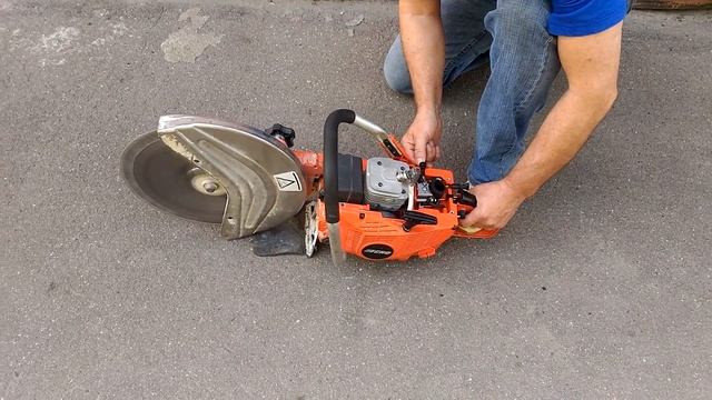Настройка карбюратора бензореза Echo CSG-680