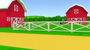 Domestic animals of the farm