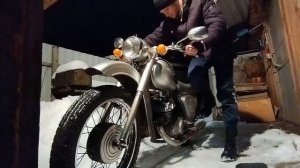 Запуск мотоцикла ИЖ после долгого простоя