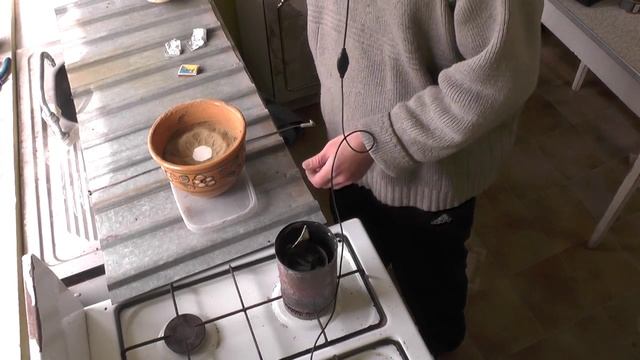 Как лить алюминий в песок смотреть онлайн