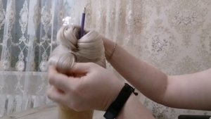 МК Прическа на карандаше