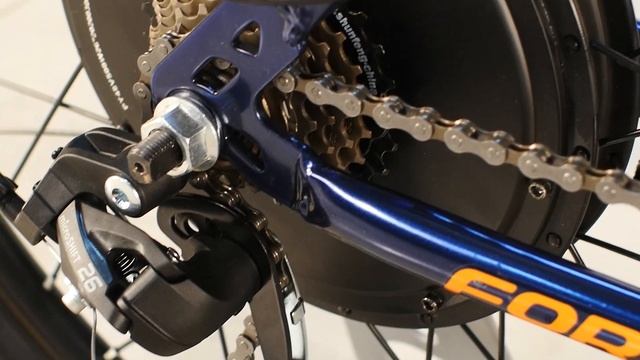 Велосипед Forward Cyclone Plus 26 2.0 Disc 500W (2021)