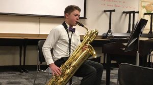 "Vivace" Baritone Saxophone Solo