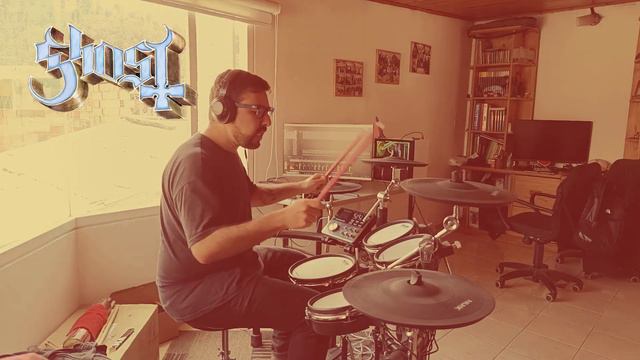 🇸🇪 Ghost - Mary on a Cross [Nux DM-7X] (Drum Cover) смотреть онлайн