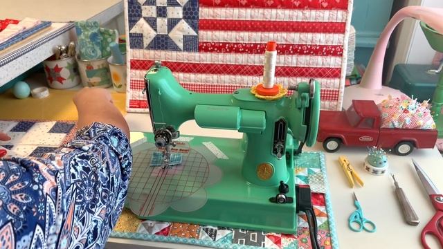 Sew Your Stash Series 20 - 7 Sparkler Block  13 x 20 Flag Block!!