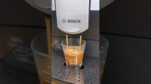 Кофемашина BOSCH BENVENUTO CLASSIC демонстрация работы