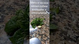 Как приготовить вкуснейшие морские улитки.