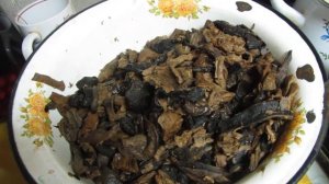 Икра из сушёных грибов