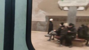 Поездка на Номерном от станции "Октябрьская" до станции "Красный Проспект"