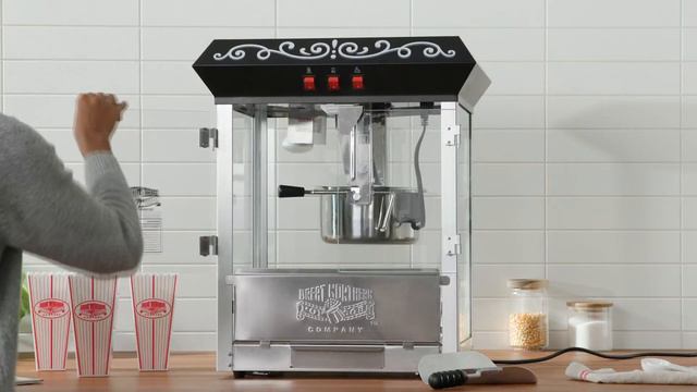 Great Northern 10 oz Perfect Popper Countertop Style Popcorn Machine Black смотреть онлайн