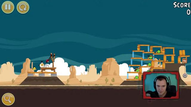 Let's play Angry Birds #56 - Neue Strategie nötig [100%, PC, 1080/60p] смотреть онлайн