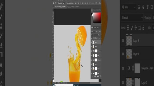Oranges Graphics Design #viralshort #photoshop #shortvideo #viral #bangla смотреть онлайн