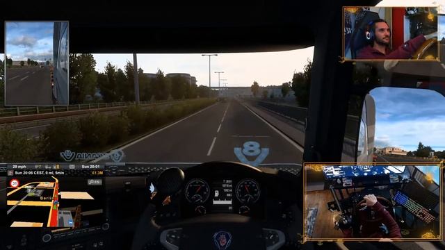 ETS 2= Day 147 = Optimus Prime = SOUND = MODS = TRUCK = MODS = COME JOIN THE CHAT. смотреть онлайн