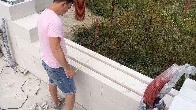 Армирование газобетона КОМПОЗИТНОЙ арматурой / стеклопластиковая арматура