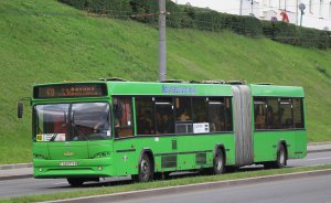 Автобус Могилёва МАЗ 105.465 АВ 6713-6 Маршрут 40 Криулина - Фатина (Институт МВД - Белинского)