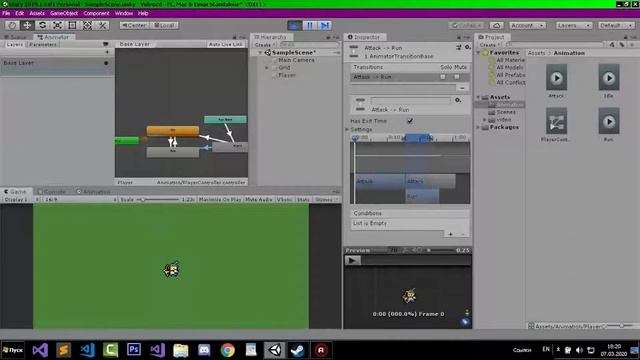 Unity.Основы Анимации/ Sprite Animation