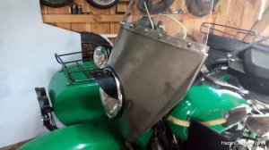 Ветровой щиток на мотоцикл Урал.