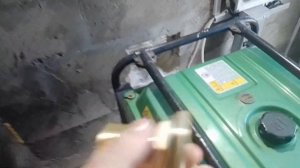 Бензогенератор Хитачи 57, на 6 кв, ревизия