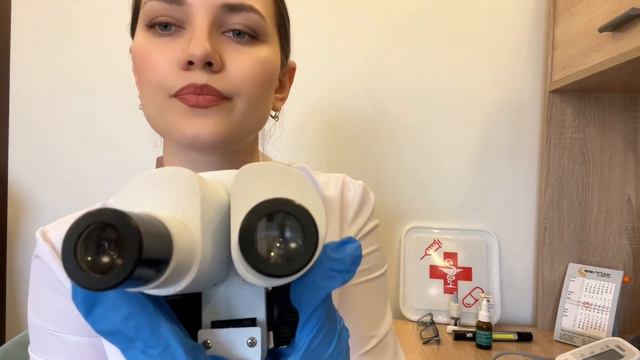 АСМР Врач окулист 👩🔬Ролевая игра Тихий голос ASMR Role play Checkup Doctor 👩⚕️