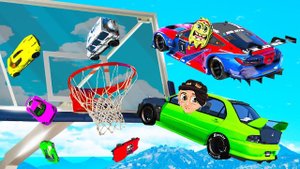 САМЫЙ СМЕШНОЙ БАСКЕТБОЛ МАШИНАМИ В GTA 5 ONLINE! КАКАЯ МАШИНА ЗАЛЕТИТ В САМОЕ ВЫСОКОЕ КОЛЬЦО В ГТА 5
