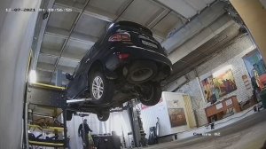 Установка защиты на Nissan Patrol 2015 год. MOTODOR, арт. 11407