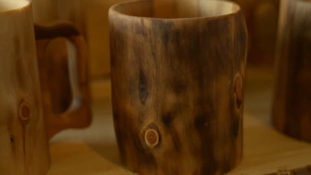 Кружки и удивительная красота древесины. смотреть онлайн