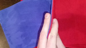 Двухслойный материал 3мм (1мм кожа+2мм фетр) для проклейки клапанов аккордеонов, баянов гармоней