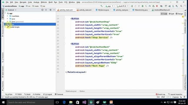 Service in Android Programming