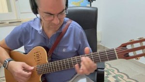 Autumn Leaves  (J. Kosma) Solo Jazz Guitar Cover - Godin Multiac Nylon Encore - Fingerstyle