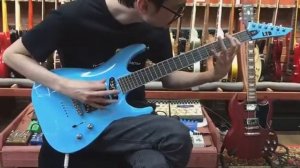 Обзор электрогитары LTD Stephen Carpenter SC-20 HHS Sonic Blue Korea 2020s w/case | SKIFMUSIC.RU