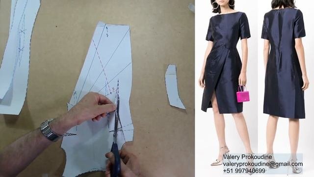 моделируем платье Modelado De Vestido #курсыкройкиишитья  #валерийпрокудиншитьё #мода