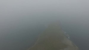 Остров Колючин с высоты